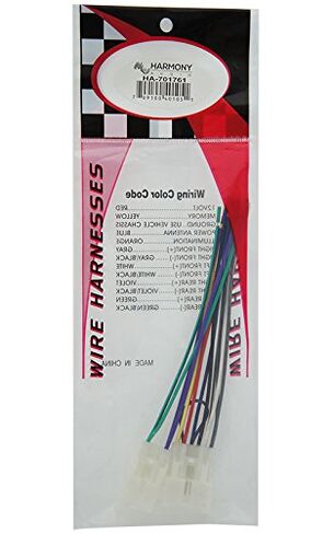 Harmony Audio HA-701761 Compatible with Scion tC 2005-2015 Factory Stereo to Aftermarket Radio Harness in Kuwait