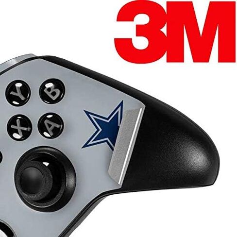 Skinit Decal Gaming Skin Compatible with Xbox One Elite Controller - Officially Licensed NFL Dallas Cowboys Silver Performance Series Design in Kuwait