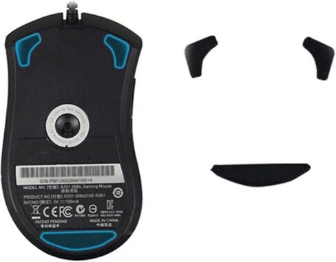 Gaming Mouse Feet Skates 0.65MM Thickness for Razer Deathadder Accessories in Kuwait