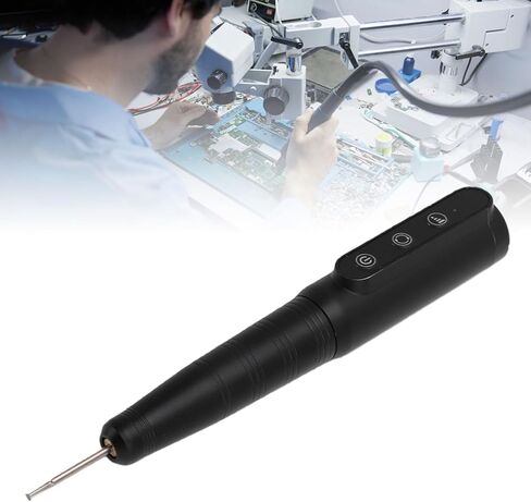 GOWENIC أداة لاسلكية صغيرة مدمجة خفيفة الوزن 3 سرعات USB مجموعة شحن تلميع قلم طحن للهاتف اللوحي الكمبيوتر إصلاح لوحة الدائرة سبائك الألومنيوم in Kuwait