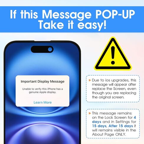for iPhone 15 Pro Max Screen Glass & Digitizer Replacement – Incell LCD Glass Lens Only (No Frame Included) – Compatible with Model A2849 for Professional Repair in Kuwait