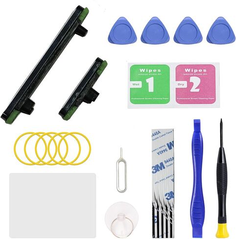 Power On Off Volume Button Key Replacement for Pixel 7 Repair Part, with Toolkit (Obsidian) in Kuwait
