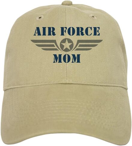 CafePress Air Force Mom Cap Adjustable Baseball Cap in Saudi Arabia