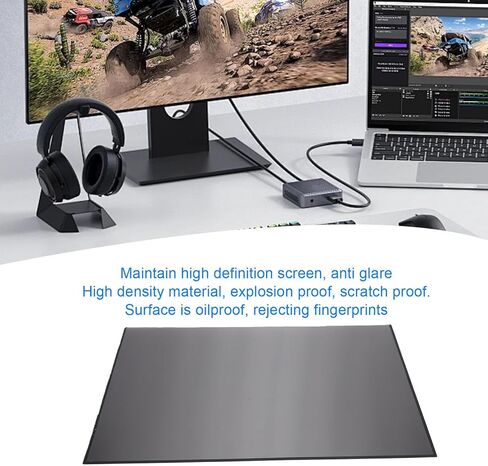 Sanpyl Magnetic Computer Privacy Screen Filter for 23.6 23.8 in 16:9 Widescreen Monitor Desktop PC, Anti Glare Eye Protection Screen Protector Film in Kuwait