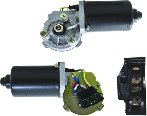 OEG Parts New Front Wiper Motor متوافق مع 1989 1990 1991 1992 1993 1994 1995 1996 89 90 91 92 93 94 95 96 Dodge Dakota ، يحل محل Chrysler 4389131 ، 4584260 ، 55155043 ، 85-387 ، 40-387 in Kuwait