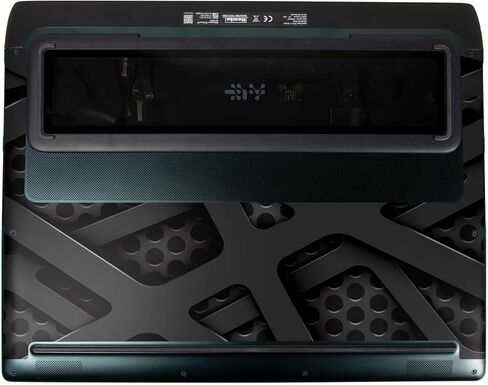 Laptop Skin Compatible with Alienware 18 Area-51 (2025) - Tech Wave - Premium 3M Vinyl Protective Wrap Decal Cover - Easy to Apply | Crafted in The USA by MightySkins in Kuwait