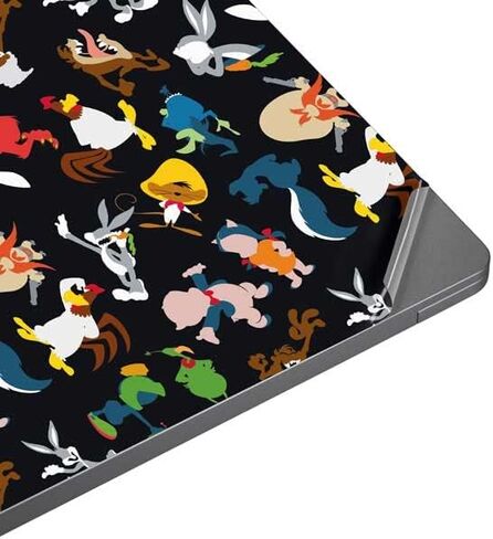 Skinit Laptop Decal Skin Compatible with Universal Laptop 17in (13.8 x 10in) - Officially Licensed Warner Bros Looney Tunes Identity Pattern Design in Kuwait