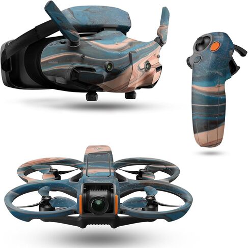 غلاف الطائرة بدون طيار متوافق مع حزمة DJI Avata 2 (2024) - Sea Dunes - غطاء لاصق واقٍ من الفينيل 3M ممتاز - سهل الاستخدام | صُنع في الولايات المتحدة الأمريكية بواسطة MightySkins in Kuwait