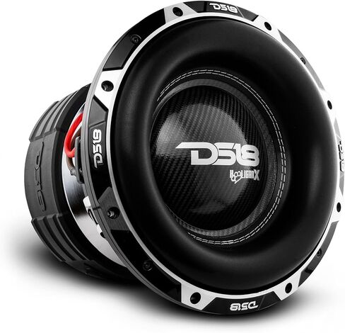 DS18 HOOL-X12.4DHE Hooligan 12" High Excursion Car Subwoofer 4000 Watts RMS 4" Dvc 4-Ohm, SPL Car Subwoofer, Competition Grade (Renewed) in Kuwait