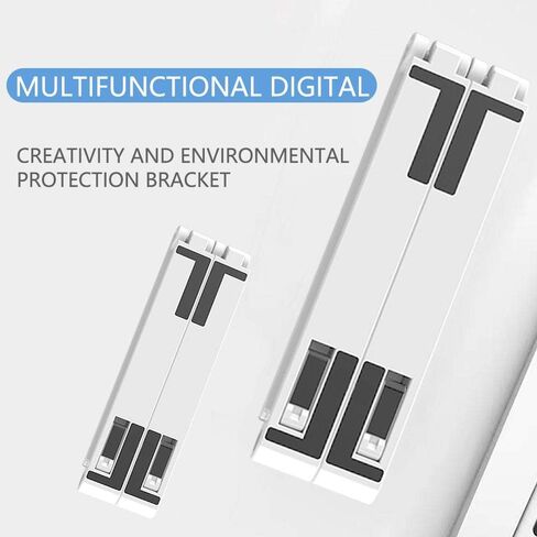 BoxWave Stand and Mount Compatible with Apple MacBook 12" (Retina 2017) - Pocket Aluminum Stand 3-in-1, Portable Multi Angle Viewing Riser - Metallic Silver in Kuwait