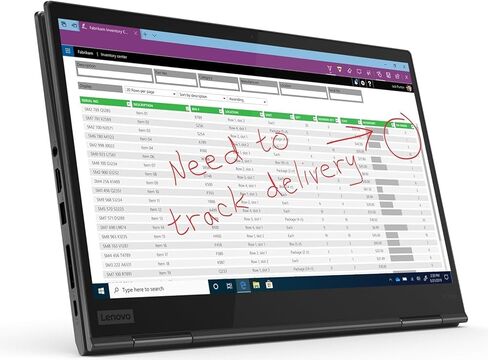 Lenovo ThinkPad X1 Yoga 4th Gen 20QF0007US شاشة لمس 14 بوصة 2 في 1 Ultrabook - 1920 x 1080 - Core i5 i5-8365U - 16 جيجابايت ذاكرة الوصول العشوائي - 256 جيجابايت SSD - رمادي - Windows 10 Pro 64 بت (متجدد) in Kuwait