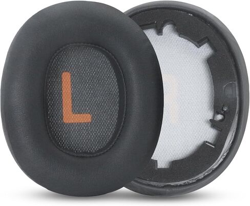 وسائد أذن بديلة JR460 متوافقة مع سماعات الرأس JBL JR 460NC المانعة للضوضاء للأطفال، وسائد الأذن مع رغوة ذاكرة قابلة للتنفس، وأكواب أذن من الجلد البروتيني لسماعات الرأس فوق الأذن (رمادي تيتانيوم) in Kuwait