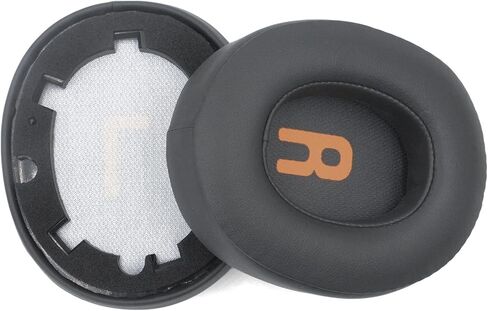 وسائد أذن بديلة JR460 متوافقة مع سماعات الرأس JBL JR 460NC المانعة للضوضاء للأطفال، وسائد الأذن مع رغوة ذاكرة قابلة للتنفس، وأكواب أذن من الجلد البروتيني لسماعات الرأس فوق الأذن (رمادي تيتانيوم) in Kuwait