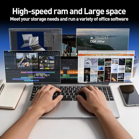 2026 أحدث 15.6 بوصة للكمبيوتر المحمول الذي يعمل بنظام التشغيل Windows 11، كمبيوتر محمول Core i3-7020U، ذاكرة الوصول العشوائي 8 جيجابايت، 256 جيجابايت SSD، 32 جيجابايت + 2 تيرابايت قابلة للتوسيع، شاشة FHD IPS ولوحة مفاتيح بإضاءة خلفية، فتح بصمة الإصبع، مكت in Kuwait