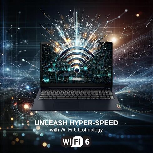 كمبيوتر محمول Lenovo IdeaPad Slim 3 مقاس 15.6 بوصة FHD Business، إصدار 2026، وحدة المعالجة المركزية Intel N150، ذاكرة وصول عشوائي DDR5 سعة 8 جيجابايت، محرك أقراص SSD سعة 128 جيجابايت، نظام التشغيل Windows 11 Home مع Microsoft 365 in Kuwait