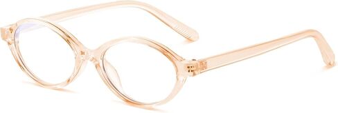 Ydaowkn Oval Blue Light Glocking Glockes for Women Men ، نظارات إطار Bluleight للألعاب/الكمبيوتر/الشاشة in Saudi Arabia