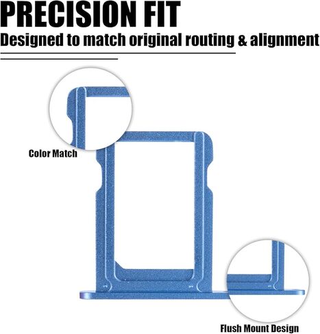 for iPad 2022 10.9 inch SIM Card Tray Holder Slot Replacement for iPad 10th Gen Fit for Model: A2757 A2777 (Blue) in Saudi Arabia