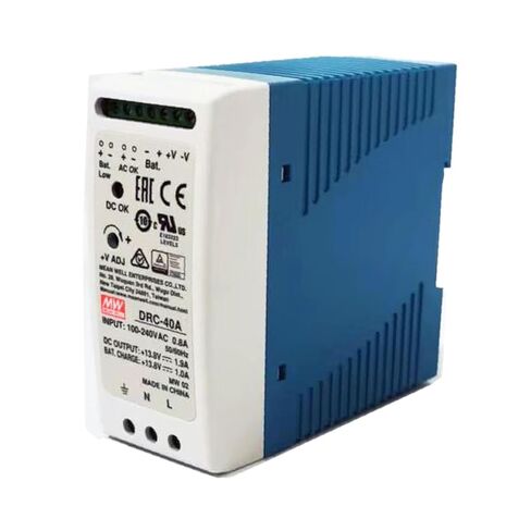 DIN Type Security Power Supply 40.2W DRC-40A Meanwell AC-DC SMPS DRC-40 Series MEAN WELL Switching Power Supply in Kuwait