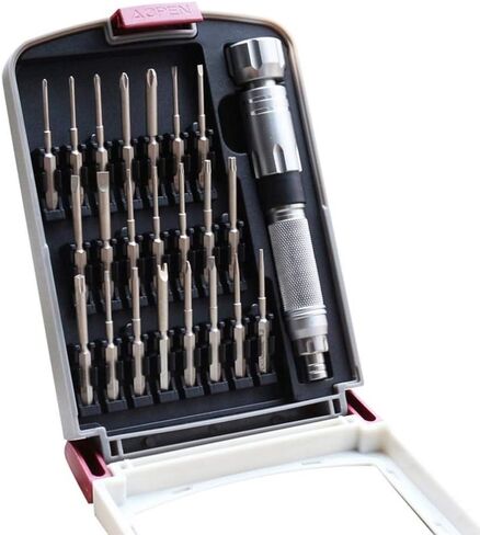 22 in 1 Magnetic Screwdriver Set S2 Steel Repair Tool Kit for Smartphone Computer Electronics Laptops Precision Devices in Kuwait
