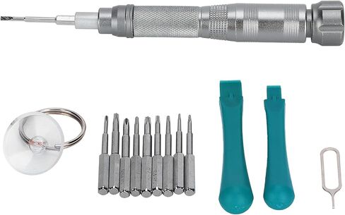 Accurate Screwdriver Kit, Phone Computer Repair Tools Set, 55# Steel Magnetic Precision Screwdrivers - Ergonomic Non - Slip Handle, Extendable Shaft, Ideal for Electronics in Kuwait