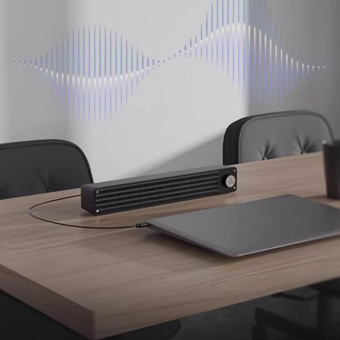 Computer Audio Desktop Laptop Wired Small Speaker Long Strip Game Subwoofer in Saudi Arabia
