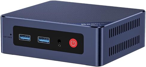 Beelink MINI S12 Mini PC Intel 12th Lake N95 (حتى 3.4 جيجا هرتز 4C/4T)، أجهزة كمبيوتر صغيرة 12 جيجا LPDDR5 256 جيجا SSD، شاشات HDMI 4K مزدوجة، تدعم WIFI6/BT5.2/المنزل/المكتب/Openwrt/2.5 جيجابت في الثانية/W11 Home in Kuwait