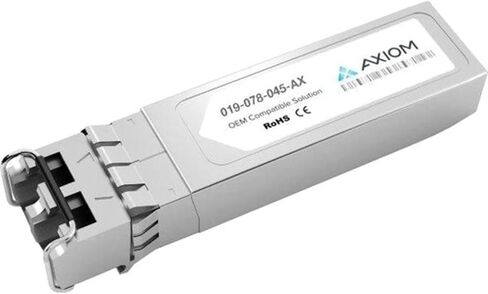 وحدة إرسال واستقبال Axiom 019-078-045-AX SFP+ (أي ما يعادل: EMC 019-078-045) - قناة ليفية 16 جيجا بايت (SW) - قناة ليفية - LC متعدد الأوضاع - حتى 328 قدمًا - 850 نانومتر in Kuwait