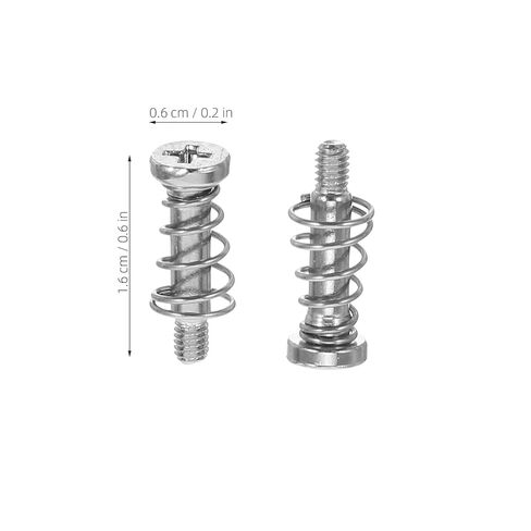 100pcs Heatsink Screws and Spring Fan Screws for PC Radiator Mounting Computer Cooling Fan Fastening Replacement Suitable for Electronics Assembly and Water Cooling Systems in Kuwait