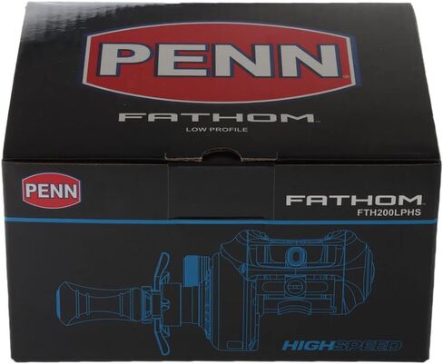 PENN Fathom Low Profile Reel Black Gold 8.1 oz in Kuwait