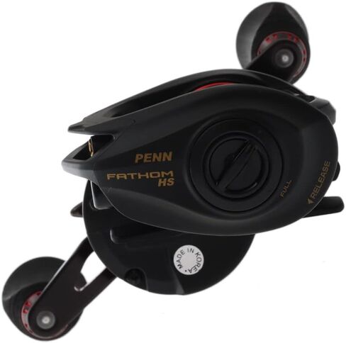 PENN Fathom Low Profile Reel Black Gold 8.1 oz in Kuwait