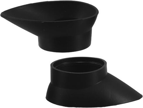 KALLORY 2pcs Rubber Eyepiece Covers and Telescope Eyepiece Hood Set, 1.25-inch Universal Microscope Lens Eyeshade Covers with Shock-Absorbing Rubber for Optical Instruments Protection in Kuwait