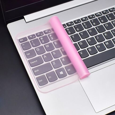 Universal Silicone Keyboard Cover for Laptops - Dustproof Waterproof, Ultra-Thin Protective Film for Notebook Keyboards (Blue,15-17 inches) in Saudi Arabia