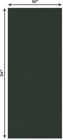CountryArtHouse Textured Black 10x24 Uncut Art Mat Board - No Opening - 1 Mat in Saudi Arabia