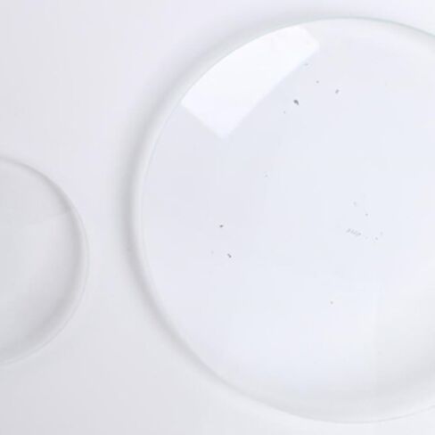 Projector Glass Convex Lens Diameter 28mm Height 9.8MM, Good Magnifying Capability Optical Set 2pcs in Kuwait