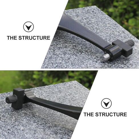 OUNONA Universal Binocular Tripod Adapter Mount, 1/4 Inch Threaded Bracket for Bird Watching, Nature Viewing, Concerts, and Outdoor Sports Accessories in Kuwait