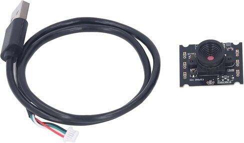 USB Camera Module 2MP 1920x1080 HD Manual Focus 75° View Angle - High Frame Rate 30FPS, MJPEG Format, USB Plug & Play for Phone Notebook in Kuwait