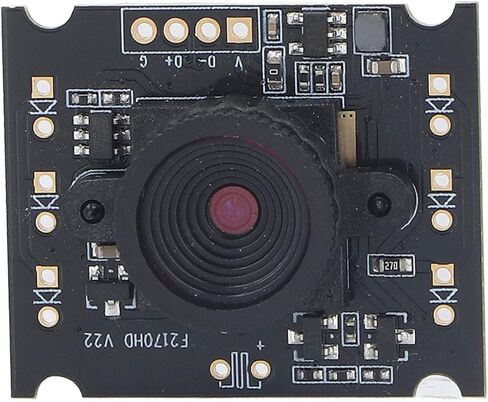 USB Camera Module 2MP 1920x1080 HD Manual Focus 75° View Angle - High Frame Rate 30FPS, MJPEG Format, USB Plug & Play for Phone Notebook in Kuwait