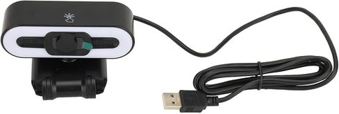 XUMIUZIY 4K Webcam for PC, USB PC Camera with Built in Microphone, Super Bright Fill Light, Auto Beauty, 4K 30FPS Computer Web Camera for Streaming in Kuwait