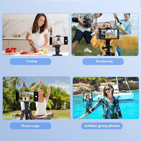 Vlog Selfie Monitor Screen for iPhone & Android, Aluminum Alloy Clip with 1/4 inch Hole,2000mAh Back Camera Monitor Phone with Bluetooth Remote in Kuwait