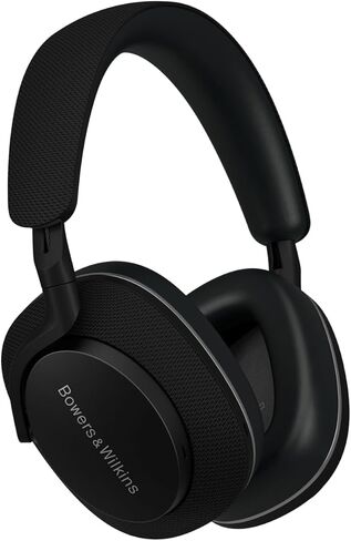 سماعات الرأس Bowers & Wilkins Px7 S2e فوق الأذن (موديل 2023) - إلغاء الضوضاء المحسن ووضع الشفافية، ستة ميكروفونات، متوافق مع تطبيق الموسيقى، وقت تشغيل 30 ساعة، أسود فحمي (متجدد) in Kuwait