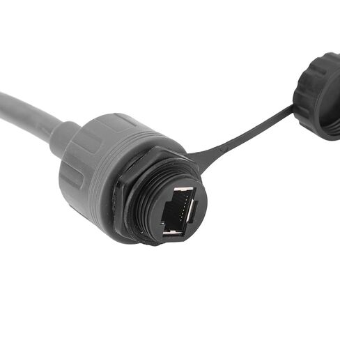 محول SPX ذكر إلى RJ45، كابل إيثرنت مسطح عالي الأداء مقاوم للماء IP68، مع نحاس عاري 22AWG، مثالي لنقل البيانات المستقر بسرعة 1200 ميجابت في الثانية in Kuwait