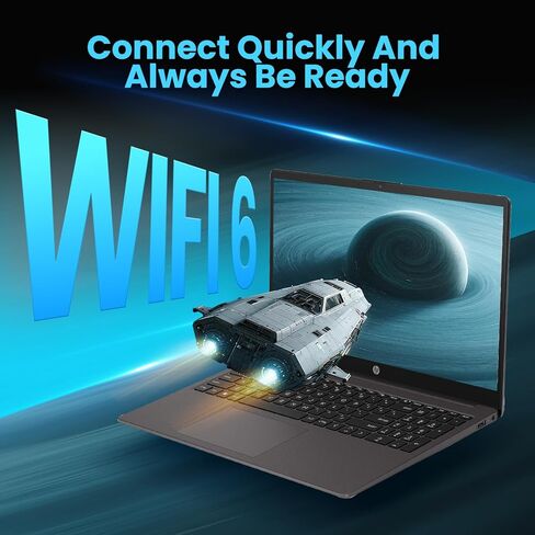 كمبيوتر محمول HP Business and Study 2026 محدث، شاشة 15.6 بوصة FHD، AMD Ryzen 7 7730U (ذاكرة الوصول العشوائي 16 جيجابايت | 1 تيرابايت SSD)، لوحة مفاتيح رقمية، كاميرا ويب، Windows 11 Pro+ Copilot AI، WiFi 6 & Bluetooth، مجموعة أدوات كمبيوتر محمول ذات علامة  in Kuwait