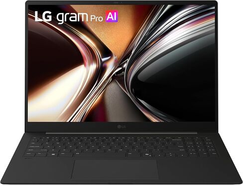 كمبيوتر محمول LG gram Pro مقاس 16 بوصة رفيع وخفيف الوزن ومزدوج AI، نظام التشغيل Windows 11 Home، Copilot+ PC، Intel Core Ultra X7 358H، ذاكرة الوصول العشوائي 32 جيجابايت، 1 تيرابايت SSD، شاشة OLED، أسود Aerominum in Kuwait