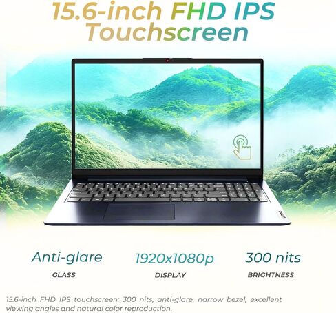 كمبيوتر محمول Lenovo Ultrabook مقاس 15.6 بوصة يعمل باللمس بدقة عالية كاملة • وحدة المعالجة المركزية Intel 13th 10-Core i5 • ذاكرة وصول عشوائي (RAM) سعة 16 جيجابايت ومحرك أقراص SSD سعة 512 جيجابايت • إصدار 2026 وCopilot AI وWiFi 6 وWindows 11 وكمبيوتر محمو in Kuwait