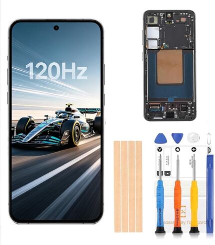 【Curved Display】 OEM Grade for Samsung Galaxy s23 Ultra amoled Screen Replacement,6.81 Inch 120Hz Dynamic AMOLED 2X Display with Frame, Touch Digitizer, Protective Film in Kuwait