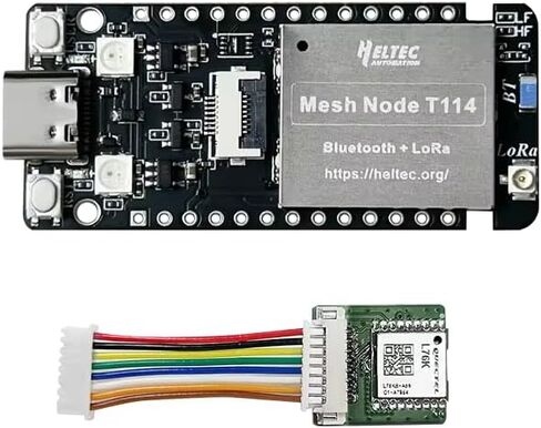 Heltec T114 V2 Meshtastic Tracker Nordic nRF52480 SX1262 LoRaWAN LoRa Devices Positioning BLE WiFi Development Board 902-928MHz Without Display Low Power (with GNSS) in Kuwait