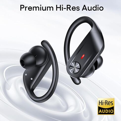 Hybrid Active Noise Cancelling Wireless Ear Buds 80 Hrs Playtime Hi-Res Stereo Quality Bluetooth Earbuds with Transparency Mode Headphones Bluetooth Earhooks ANC Earphones for Work Sports Travel in Kuwait