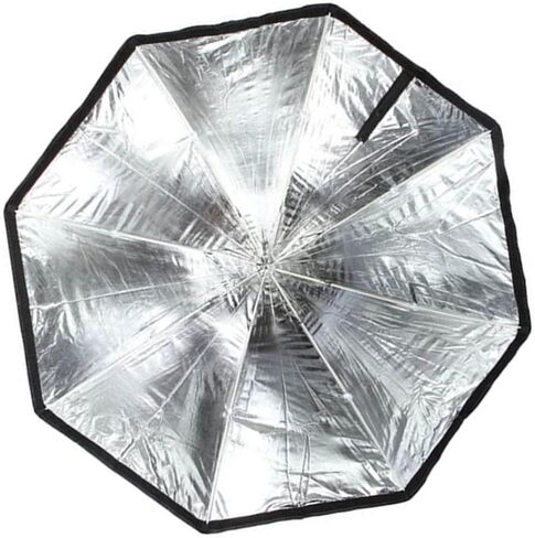 VILLCASE مثمنة Softbox مظلة التصوير الفوتوغرافي Softbox Softbox، صندوق إضاءة صور محمول للاستوديو والإضاءة الخارجية، متوافق مع Speedlights وFlashs in Kuwait
