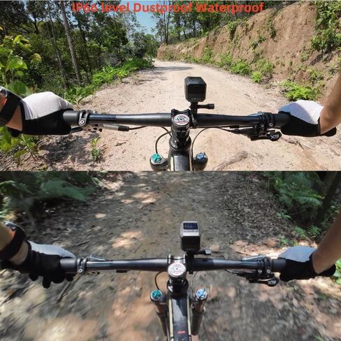 4K Bicycle Camera, 3000MAH Battery with 8-Hour Battery Life, 32GB SD Card, 1.3 IPS Display, IP66 Waterproof Design, Motorcycle Camera, WiFi + APP Control, Loop Recording, Outdoor Sports in Kuwait