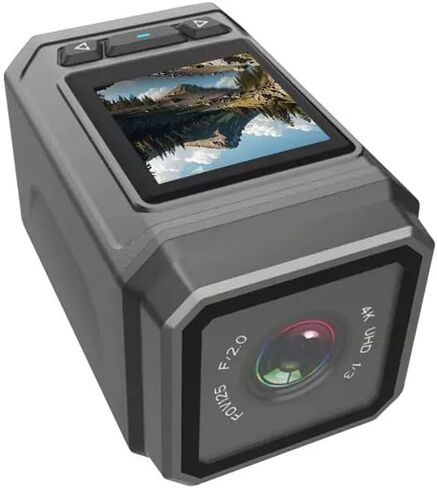 4K Bicycle Camera, 3000MAH Battery with 8-Hour Battery Life, 32GB SD Card, 1.3 IPS Display, IP66 Waterproof Design, Motorcycle Camera, WiFi + APP Control, Loop Recording, Outdoor Sports in Kuwait